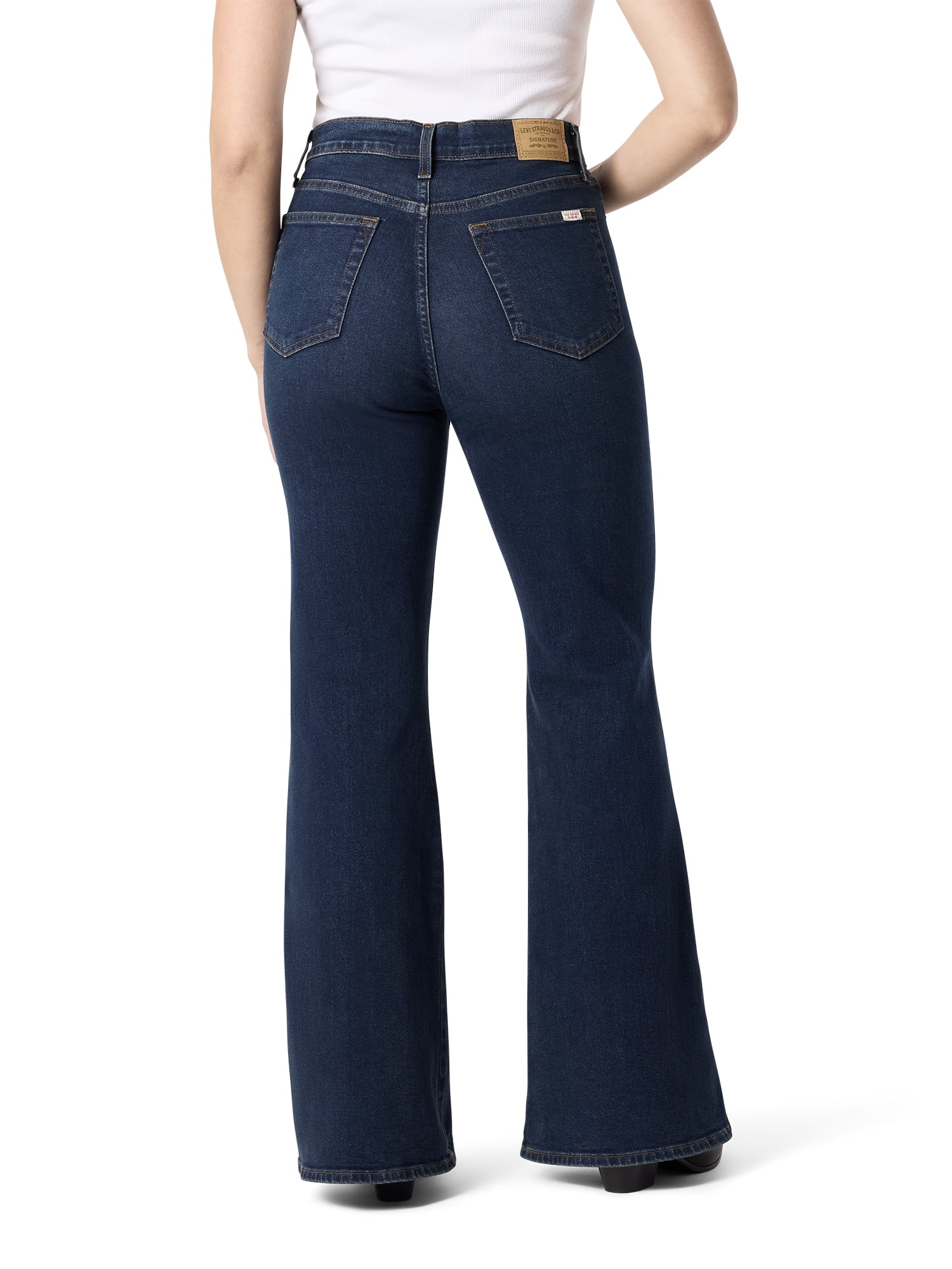 Levi Strauss Signature Women's Vintage High Rise Flare Jeans