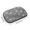 thumbnail image 3 of Qiweii Diamond-Encrusted Car Armrest Cover with Sparkling Rhinestones, Center Console Cushion Pad with Flash Drill for Car Interior Decor, Non-Slip Protective Cover, 3 of 6