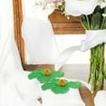 thumbnail image 4 of AURARMLET Green EVA Hibiscus Flower Decorations, Lifelike Party Decor Accessories, 4 of 6