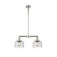 thumbnail image 1 of Innovations 2-LT LED Large Bell 22" Chandelier - Polished Nickel - 209-PN-G74-LED, 1 of 1