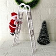 thumbnail image 3 of Teissuly LED Christmas Decoration Santa Claus Electric Climbing Hanging Toys, 3 of 9