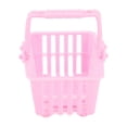 thumbnail image 4 of 10pcs Dollhouse Shopping Basket Exquisite Reusable Miniature Basket for DIY Crafts Miniature Scene Decoration Pink, 4 of 4