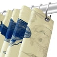 thumbnail image 5 of Whale Waterproof Shower Curtain Sets with Hook, Printed Design for Bathroom Decoration, 5 of 5