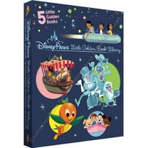Disney Parks Little Golden Book Library (Disney Classic): It's a Small World, the Haunted Mansion, Jungle Cruise, the Orange Bird, Space Mountain (Hardcover)