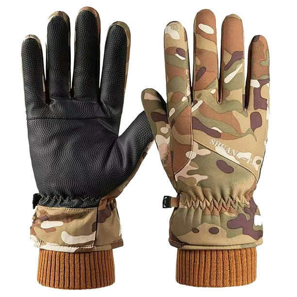 Camouflage on sale winter gloves