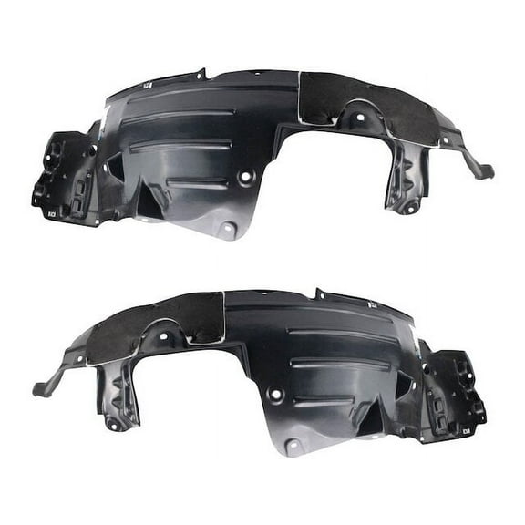 Front Fender Liner Set 2 Piece - Compatible with 2018 - 2020 Honda Fit 2019
