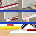 thumbnail image 2 of 2 Pack Door Draft Stopper for Bottom of Door - 2"W x 78"L Under Door Sweep, Blocks Cold Air, Noise, Light & Bugs - for Exterior/Interior Doors, Weather Stripping Seal (White), 2 of 7