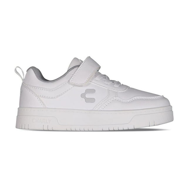 Tenis Charly Niño Escolar Urbano Casual Moderno blanco 21