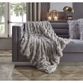 thumbnail image 1 of Inspired Home Zaira Knit Throw Extra Soft, Silk Touch 50"x60", Grey, 1 of 6