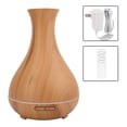 thumbnail image 1 of Humidificador difusor de aroma de aceite esencial de 550 ml con luz LED de 7 colores 100-240 V enchufe de EE. UU. (luz), 1 of 8