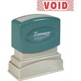 thumbnail image 2 of Xstamper Pre-Inked VOID One Color Title Stamp - Message Stamp - "VOID" - 0.50" Impression Width x 1.63" Impression Length - 100000 Impression(s) - Red | Bundle of 2 Each, 2 of 2