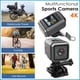 thumbnail image 3 of Cámara WiFi 4K Ultra HD con Pantalla LCD, Impermeable, para Deportes, Motocicletas, Ciclismo y Conducción., 3 of 5
