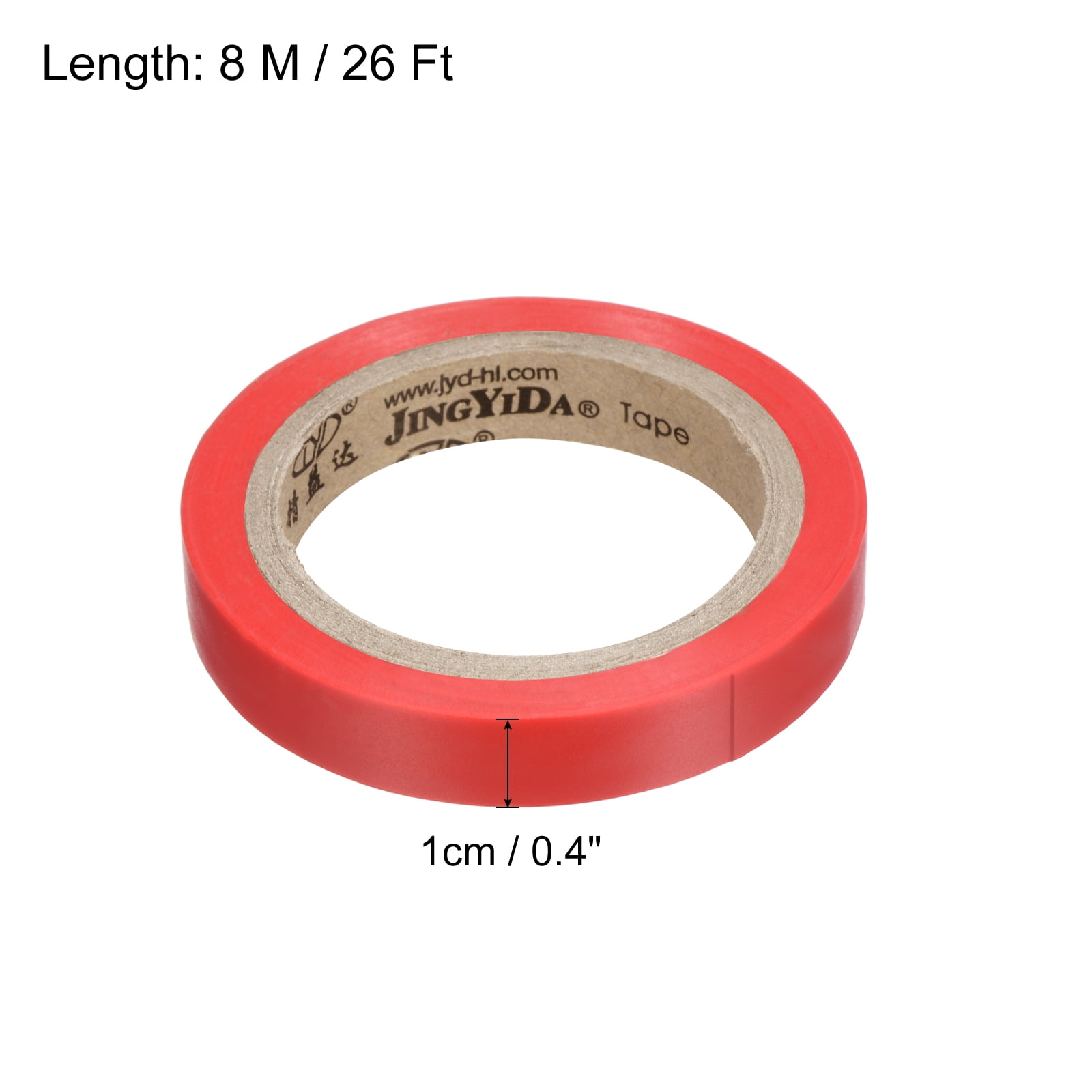 Unique Bargains Grip Finishing Tape Racket Accessories Sticky Seal for Tennis Badminton Red