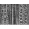 thumbnail image 1 of Ahgly Company Indoor Rectangle Abstract Gray Modern Area Rugs, 7' x 9', 1 of 4