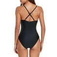 thumbnail image 6 of RELLECIGA&nbsp;Women's V Neck Cutout One Piece Swimsuits, 6 of 6