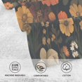 thumbnail image 5 of Yayeee 100% Cotton Hand Towels for Bathroom 16" x 28" Soft Absorbent Kitchen Towel, Dark Floral Pattern, 5 of 7