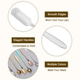 thumbnail image 3 of Unique Bargains 4Pack 5' Stainless Steel Mini Ice Tea Spoons Coffee Ice Cream Spoon, Silver, 3 of 4
