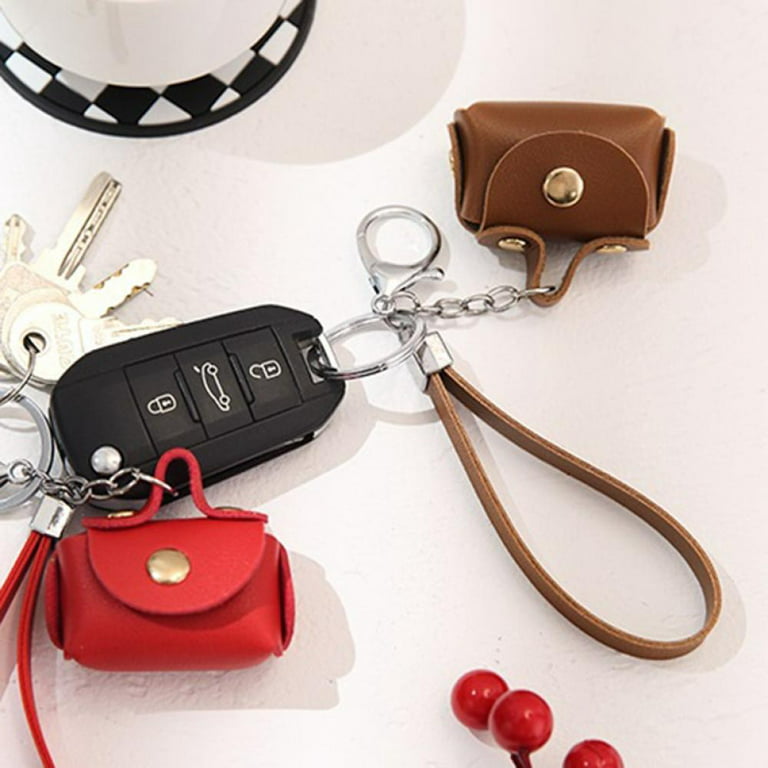 Leather Doctor Bag Purse, Key Case, Key Holder, Coin Case Bag