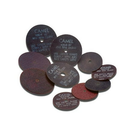 CGW Abrasives Type 1 Cut-Off Wheels, Air & Electric Die Grinders - 3x1/16x1/4 t1 a60-r-bf cutoff die grind/mandrel (Set of 10)