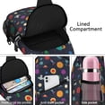 thumbnail image 4 of Sac à Bandoulière Imprimé Galaxy - Sac à Dos d'Épaule Durable pour Randonnée et Vélo - Spacieux et Confortable, 4 of 5