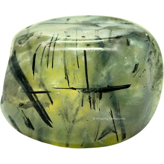 Prehnite Crystal Tumbled Stones Polished Rocks (1 OZ)