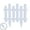 White-C, variant on White Garden Border Edging, Picket Fence Garden Plastic Fencing White Picket Fence Panels Yard Landscaping Fence Liner Lawn Edge Barrier Large Decorative Lawn Landscape Panels Elements