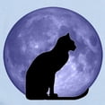 thumbnail image 2 of CafePress - Cat & Moon Infant Bodysuit - Baby Light Bodysuit, Size Newborn - 24 Months, 2 of 4