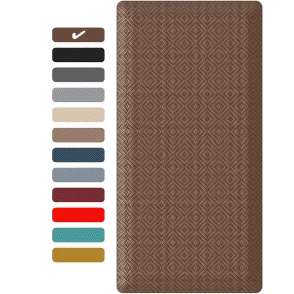 Ophanie Kitchen mats for Floor, 3/4 inch Thick, Kitchen Rugs, 20x39 Anti Fatigue Standing Cushioned Mat, Waterproof,Comfort Ergonomic mat for Office,