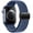 Denim Blue, variant on BANDOVA Braided Nylon Band for Apple Watch, Women Men Stretchy Magnetic Solo Loop, Violet, 38mm/40mm/41mm/42mm(Series 11/10)
