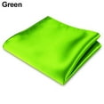 thumbnail image 5 of Anvazise Men's Satin Solid Plain Color Handkerchief Hanky Pocket Square for Wedding Party Dark Blue One Size, 5 of 13