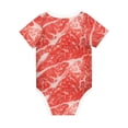 thumbnail image 2 of Rocae Beef Steaks for Baby Climbing Clothes Soft Baby Romper for Active Infants Comfortable and Breathable Crawling Jumpsuit Unisex Baby Outfit 9M, 2 of 8