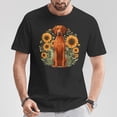 thumbnail image 3 of Cute Sunflowers Rhodie Dog Lover TShirt, 3 of 4