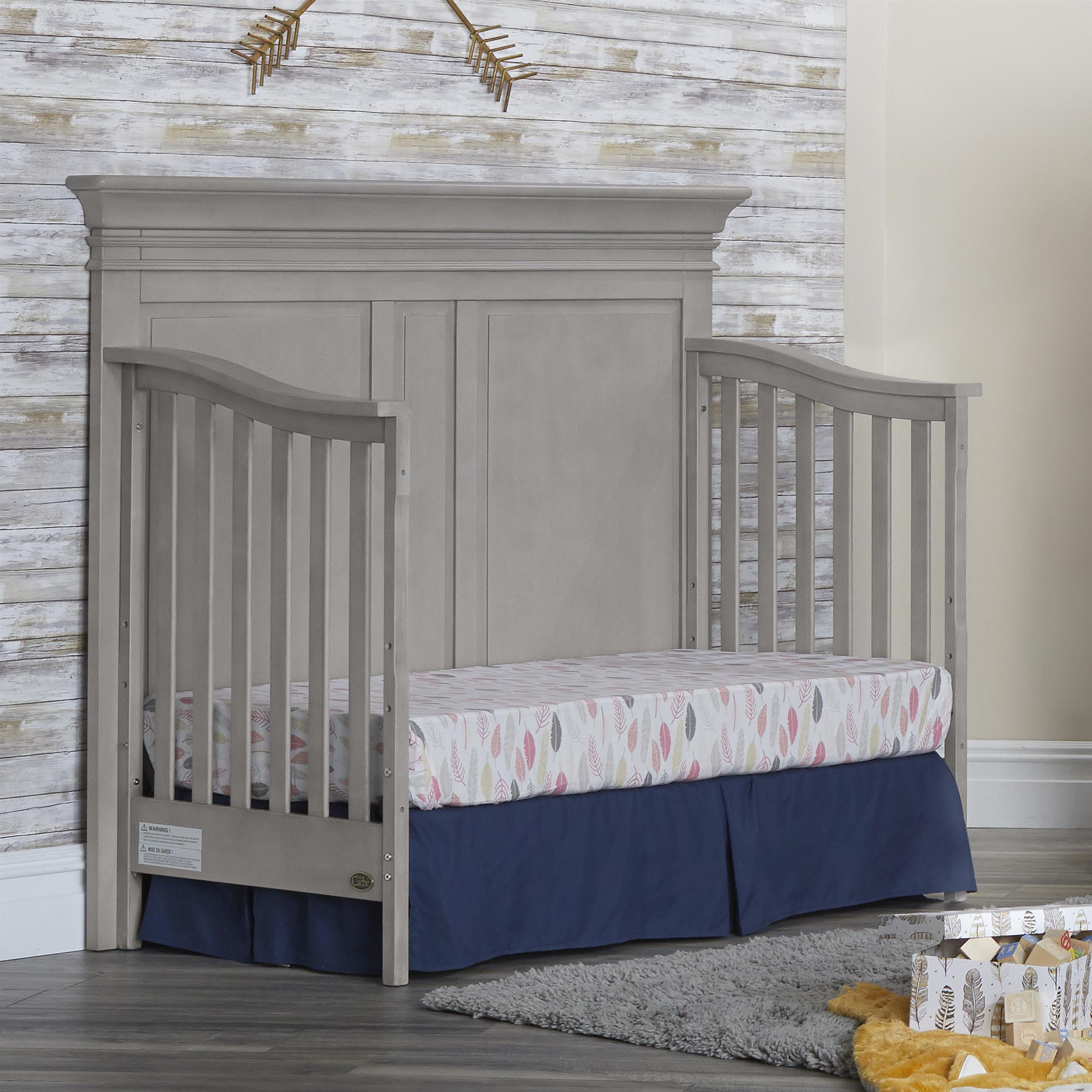 Baby Cache Vienna 4 in 1 Convertible Crib Ash Gray Walmart Business Supplies