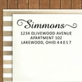 thumbnail image 4 of Printtoo Custom Return Address Self Inking Rubber Stamp Personalized Calligraphy Stationary, 4 of 6