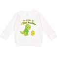 thumbnail image 2 of Inktastic I'm Gonna Be a Big Brother-dino Toddler Sweatshirt, 2 of 4