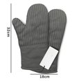 thumbnail image 2 of une Paire Noir Big Red House Gantes De Cuisine, Gants De Four De Rsistance La Chaleur De 232 C, 2 of 5