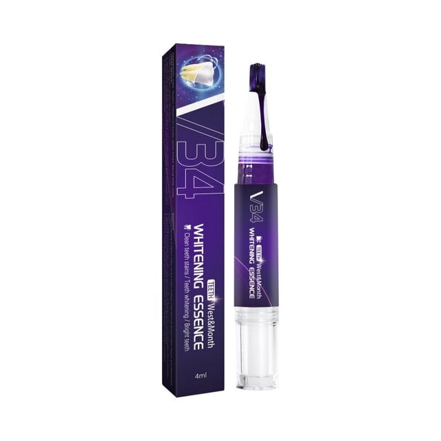 HISMILE-Corrector de color morado para dentífrico, pasta de dientes para blanqueamiento dental, brillo, Reduce el color amarillo, cuidado dental, 30ml, V34
