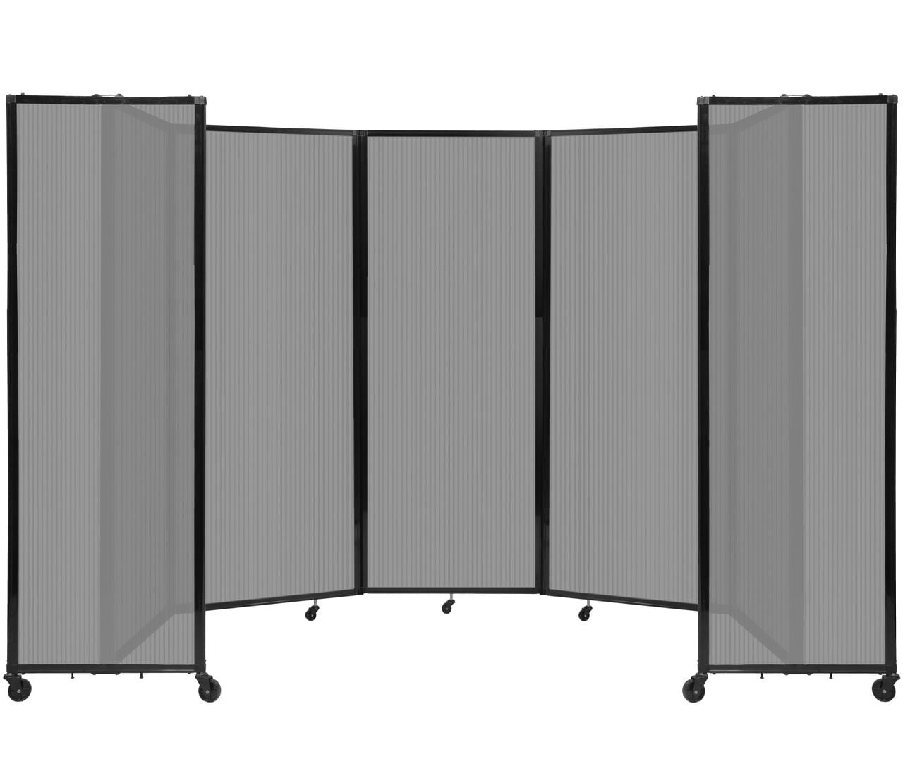 Versare Polycarbonate Room Divider 360 Portable Wall Partition