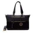 thumbnail image 4 of Women's Suede And Nylon Medium Size Shoulder Bag 186065 By Carmela, 4 of 4