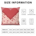 thumbnail image 5 of GOSMITH  Pink Valentines Day Pillow Covers Love Heart Valentine's Day Decor Pillow Decorative Throw Pillows,Farmhouse Valentine Holiday Decorations Cushion case for Couch Home(26), 5 of 5