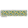 thumbnail image 3 of Fruit Sofa Upholstery Fabric by the Yard, Hand Drawn Lemons and Leaves Image in Retro Design Citrus Slices Pattern of Foliage, Decorative Fabric for DIY and Home Accents, Multicolor by Ambesonne, 3 of 5