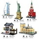 thumbnail image 2 of Wange-bloques de construcción de la Estatua de la libertad, Coliseo Romano, Torre Eiffel, modelo, juguetes para niños, regalo, 2023, 2 of 4
