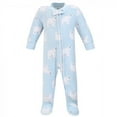thumbnail image 3 of Hudson Baby Infant Boy Fleece Zipper Sleep and Play 2pk, Polar Bear, 0-3 Months, 3 of 3