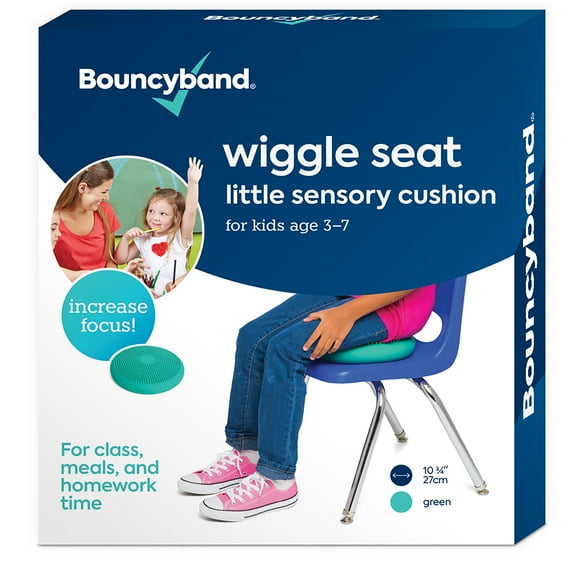 Bouncyband Little Wiggle Seat Sensory Cushion, Mint
