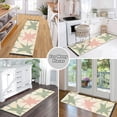 thumbnail image 6 of Yayeee Runner Rug for Bedroom 2'x6' Machine Washable Hallway Non Slip Mat, Pink and Green Geometric, 6 of 8