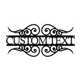 thumbnail image 4 of Custom Personalized Address Laser Cut Metal Sign House Number Sign Street Address Plaque Outdoor Door Sign Housewarming Wall, 4 of 6