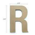 thumbnail image 2 of Lerman decor's wood letter R, 2 of 4