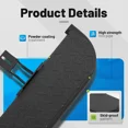 thumbnail image 4 of Kojem Side Steps for 2018-2025 Jeep Wrangler JL Unlimited 4-Door, High-Strength Running Boards, Steel Step Bars, Powder-Coated 4-Piece Set, 4 of 9