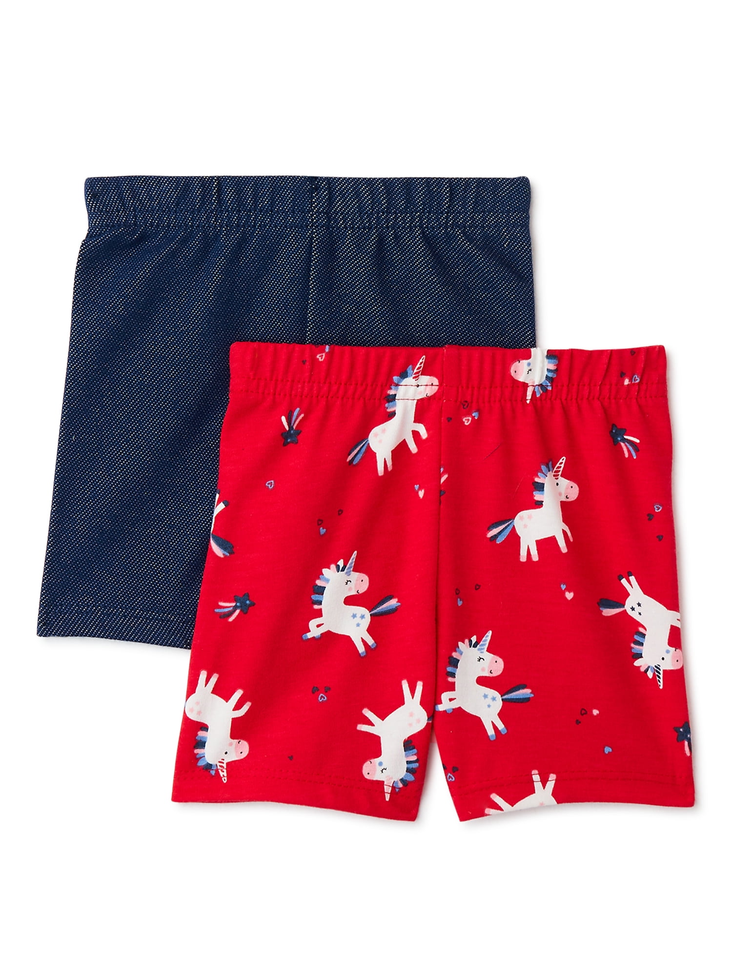 Garanimals Baby Girl Shorts Set, 2Pack, Sizes 0M24M