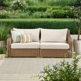 thumbnail image 4 of Better Homes & Gardens Bellamy 4 Piece Outdoor Patio Conversation Set, Natural, 4 of 10